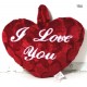 Sac 24 coeurs 21cm "I love you"