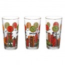 3 verres "World time"