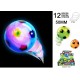 12 balles rebondissantes lumineuses